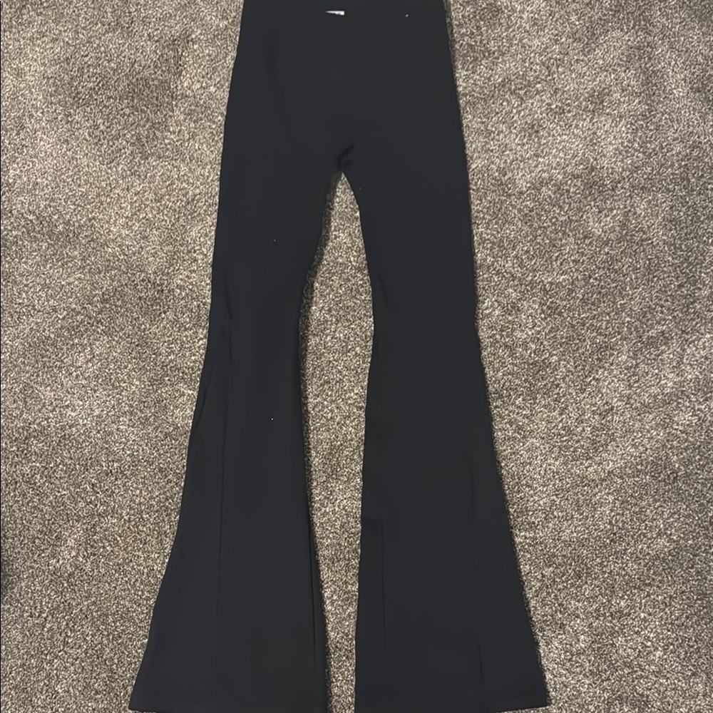Black Flared Pants